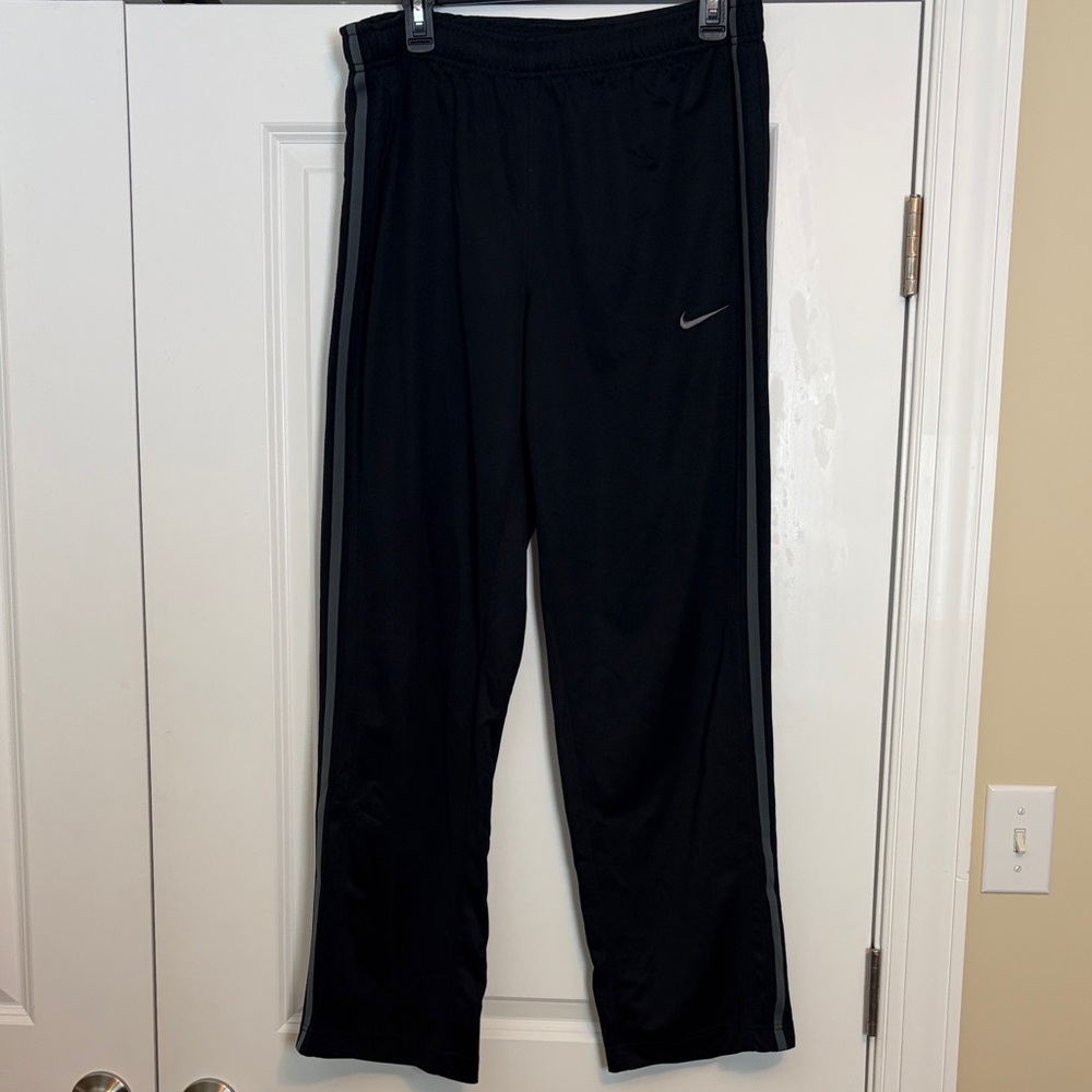 Like NEW Nike Black Track Pants Sz Lg